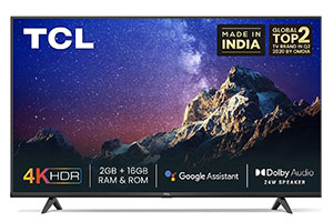 TCL 65P615 4K UHD LED Smart TV - The Best TV under 60000 Price Bracket